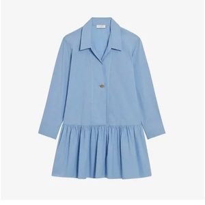 Sandro CORDELIA 100% Cotton Mini Dress